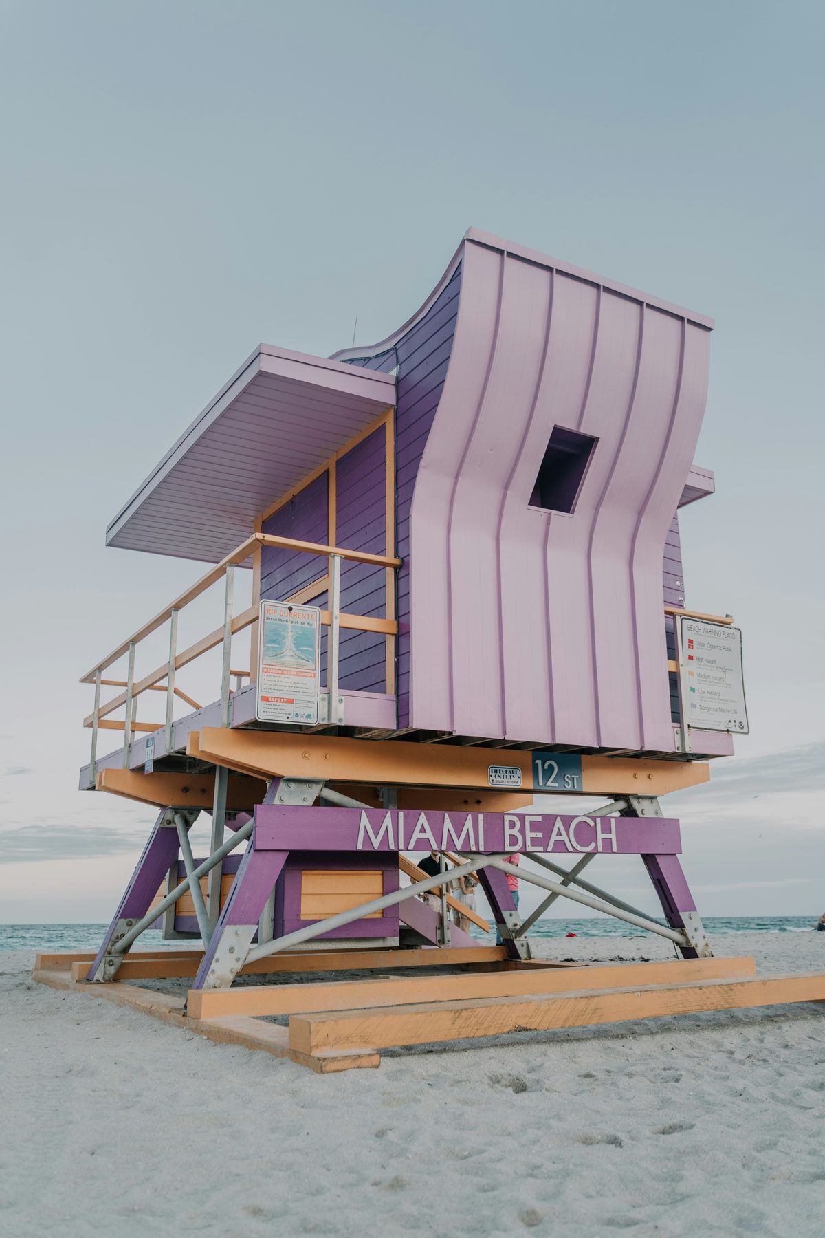 Miami Beach lifeguard tower